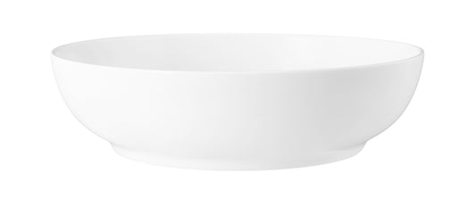 Weiße Schale, Gastronomie-Geschirr, leer