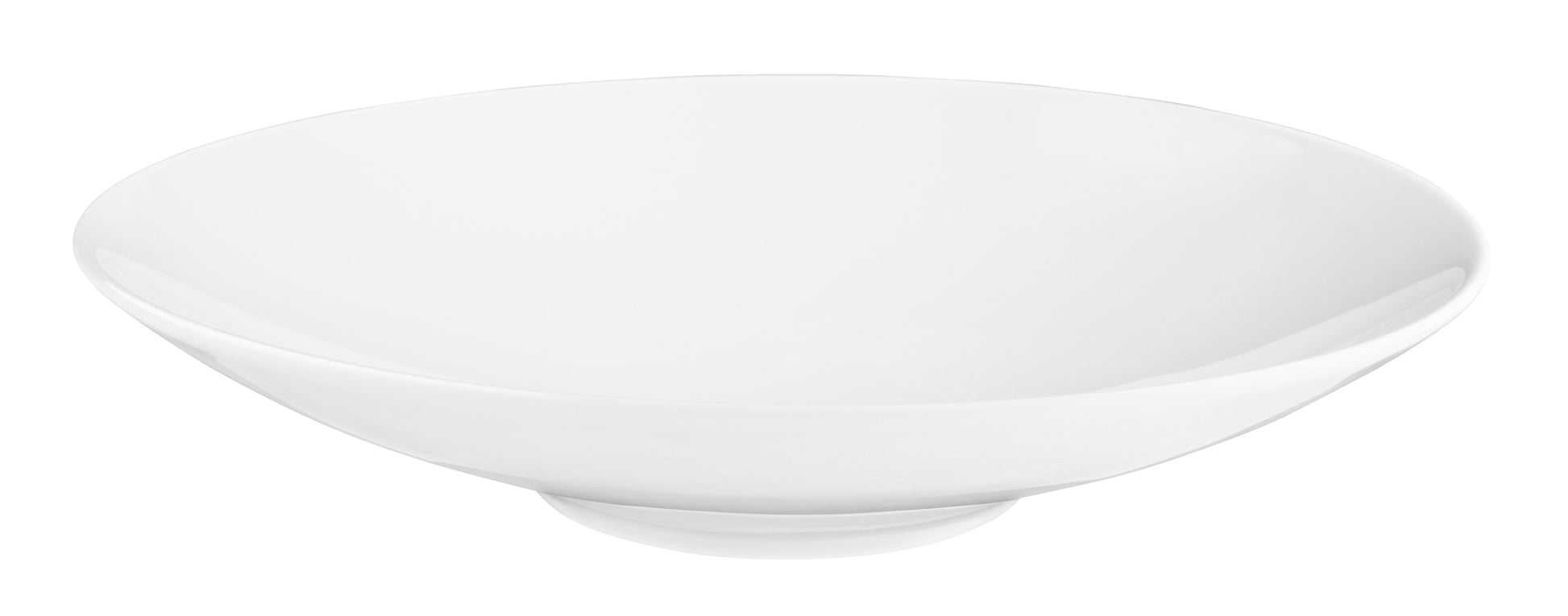 Weiße Schale für Gastronomiezwecke