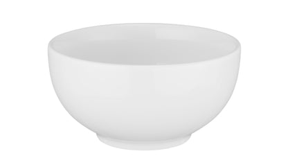 Weiße Schüssel für Gastronomiezwecke