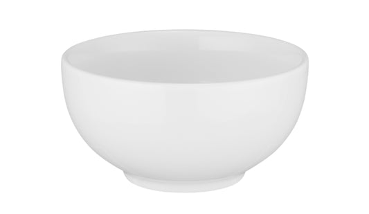 Weiße Schüssel für Gastronomiezwecke