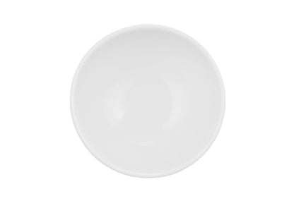 Weiße Schüssel für Gastronomiezwecke