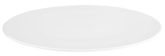 Weißer, leerer Porzellanteller, Gastronomie