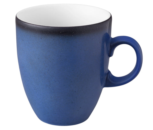 Blaue Keramiktasse für Gastronomie