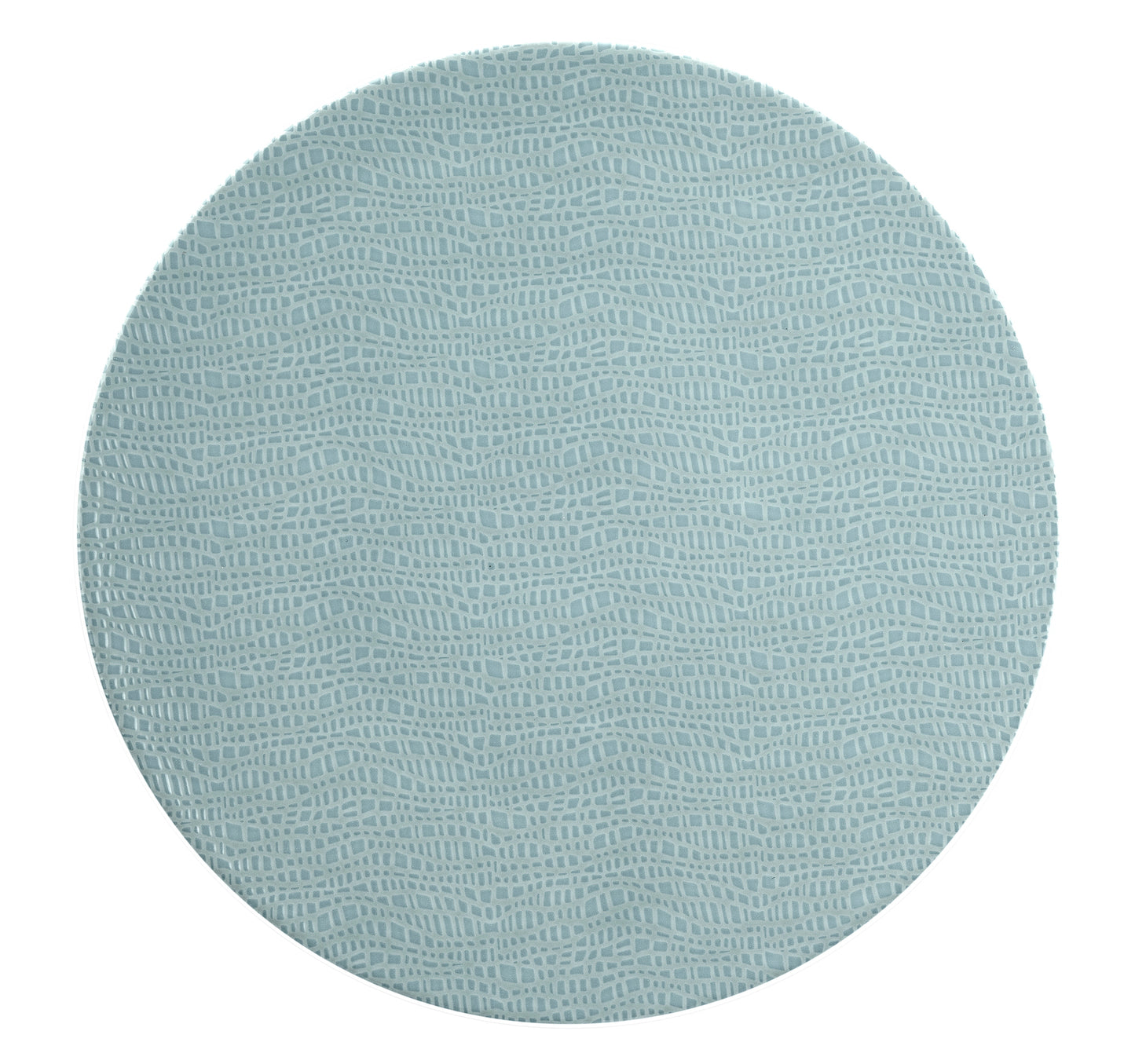 Blauer, texturierter Kreis
