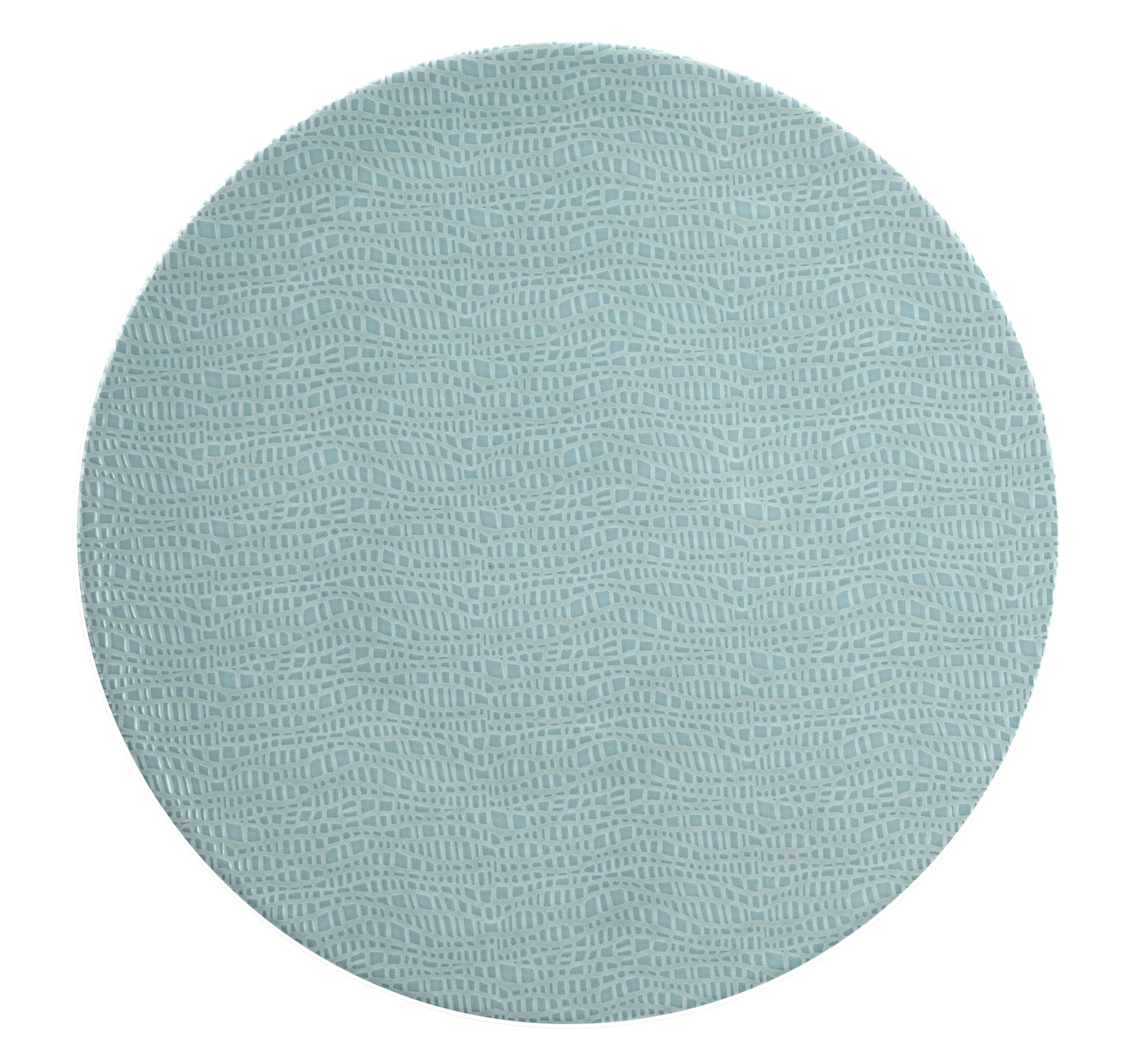 Blauer, texturierter Kreis