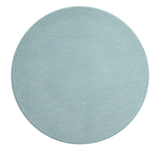Blauer, texturierter Kreis