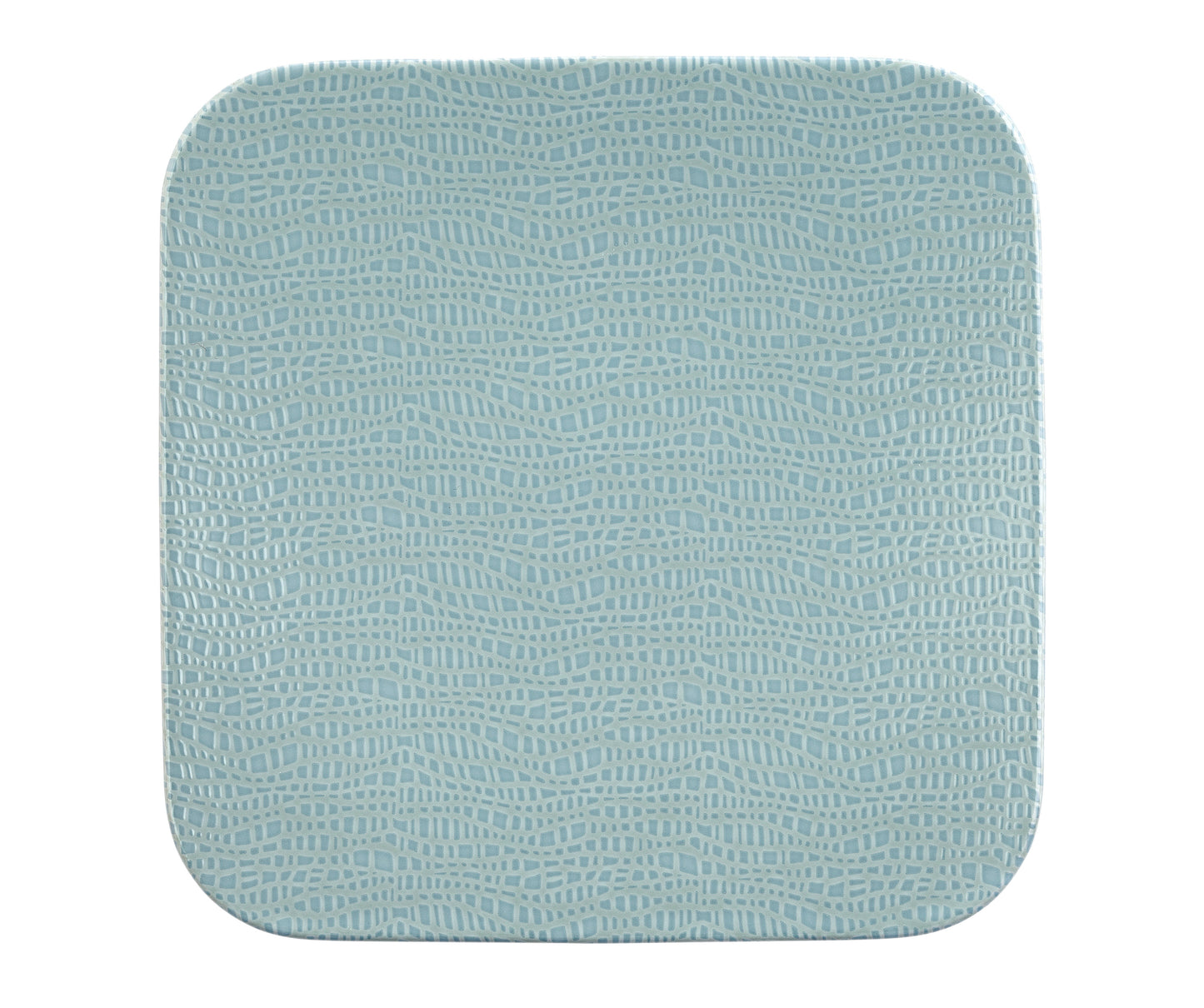 Musterteppich in Blau