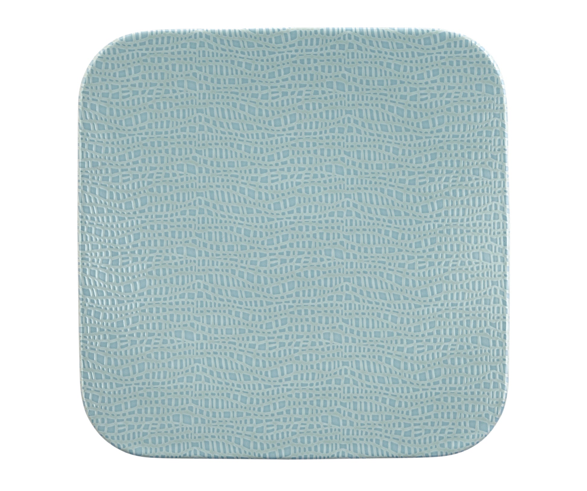 Musterteppich in Blau