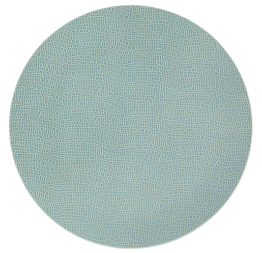 Runde blaue Musterfläche