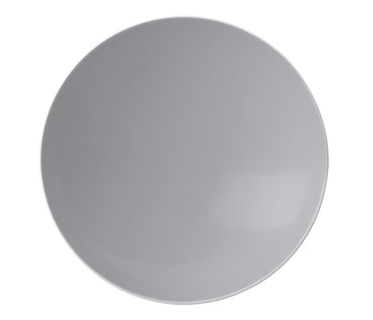 Weiße Schale mit grauem Innenraum