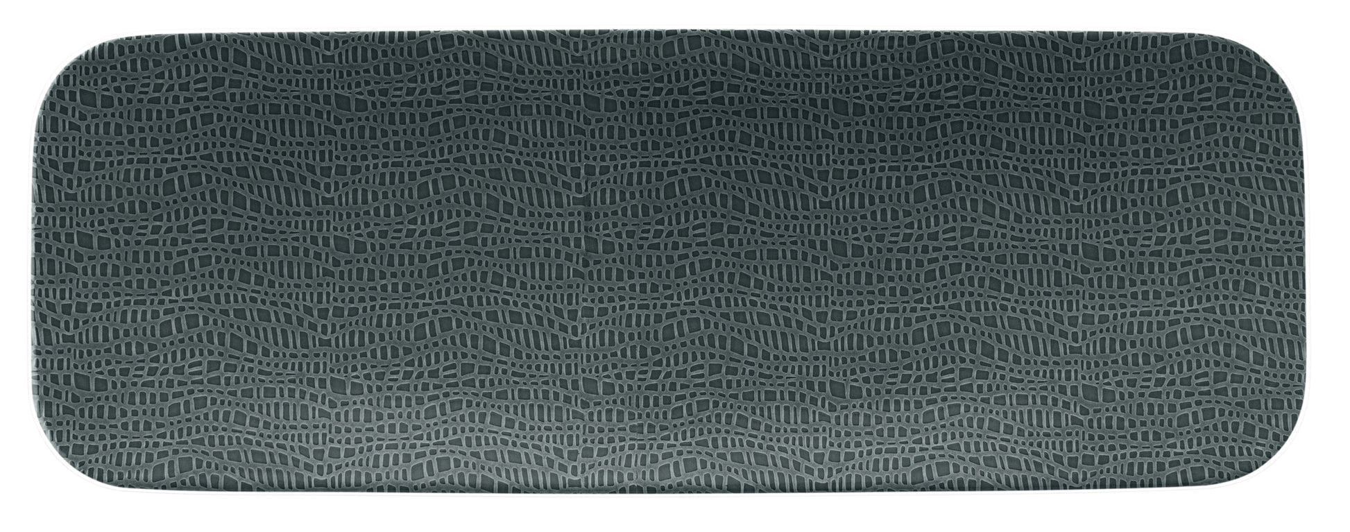 Dunkelblaue Krokodilleder-Textur Hintergrund