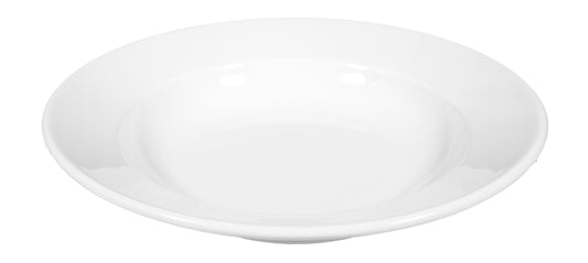 Leerer weißer Gastronomie-Teller, Porzellan