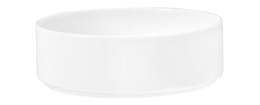 Weiße Keramik-Schale für Gastronomie