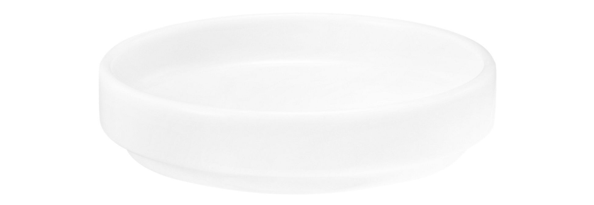 Weiße Schale für Gastronomiezwecke