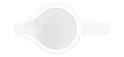 Weiße Porzellankanne für Gastronomie