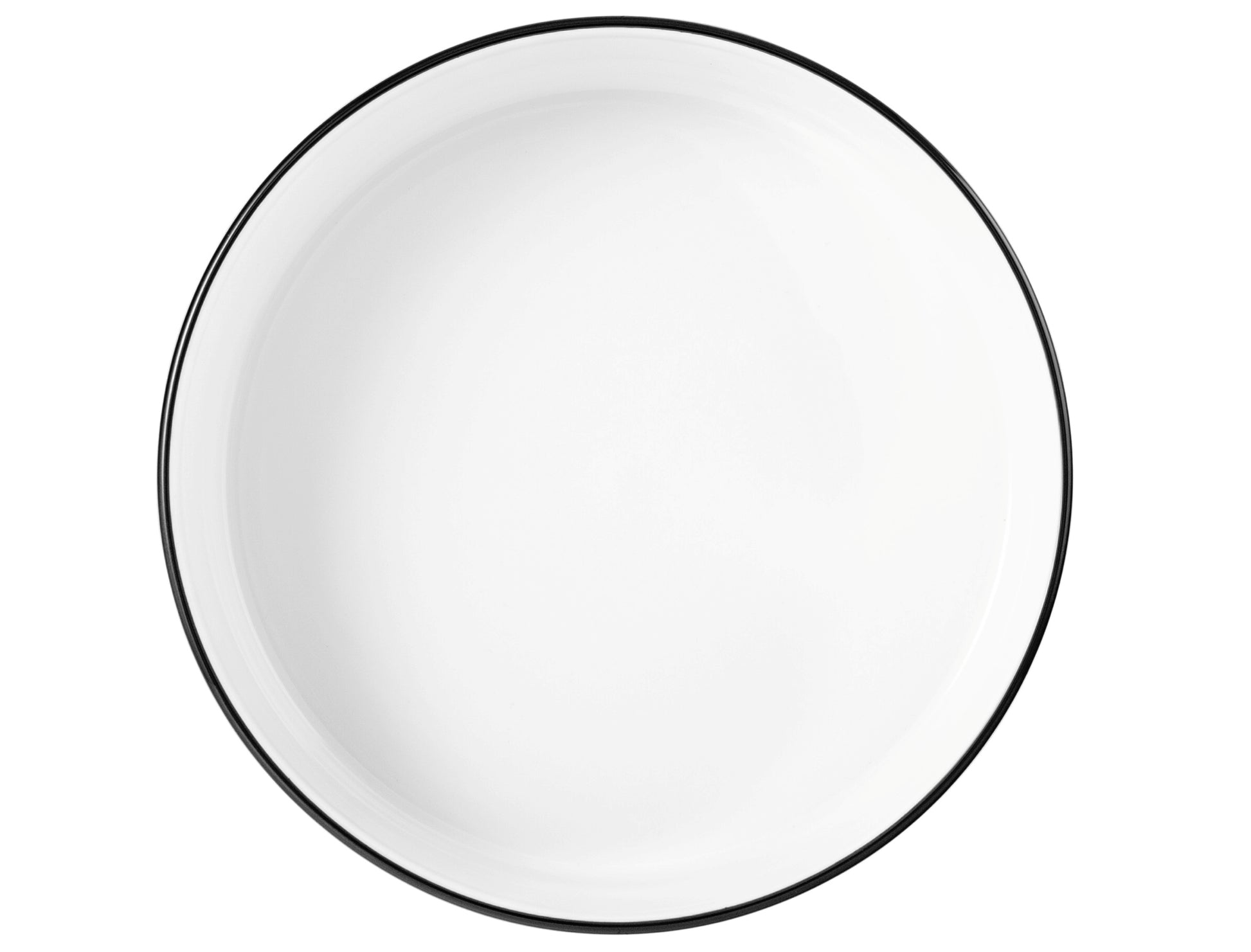 Weiße Schale, schlichtes Gastronomiegeschirr