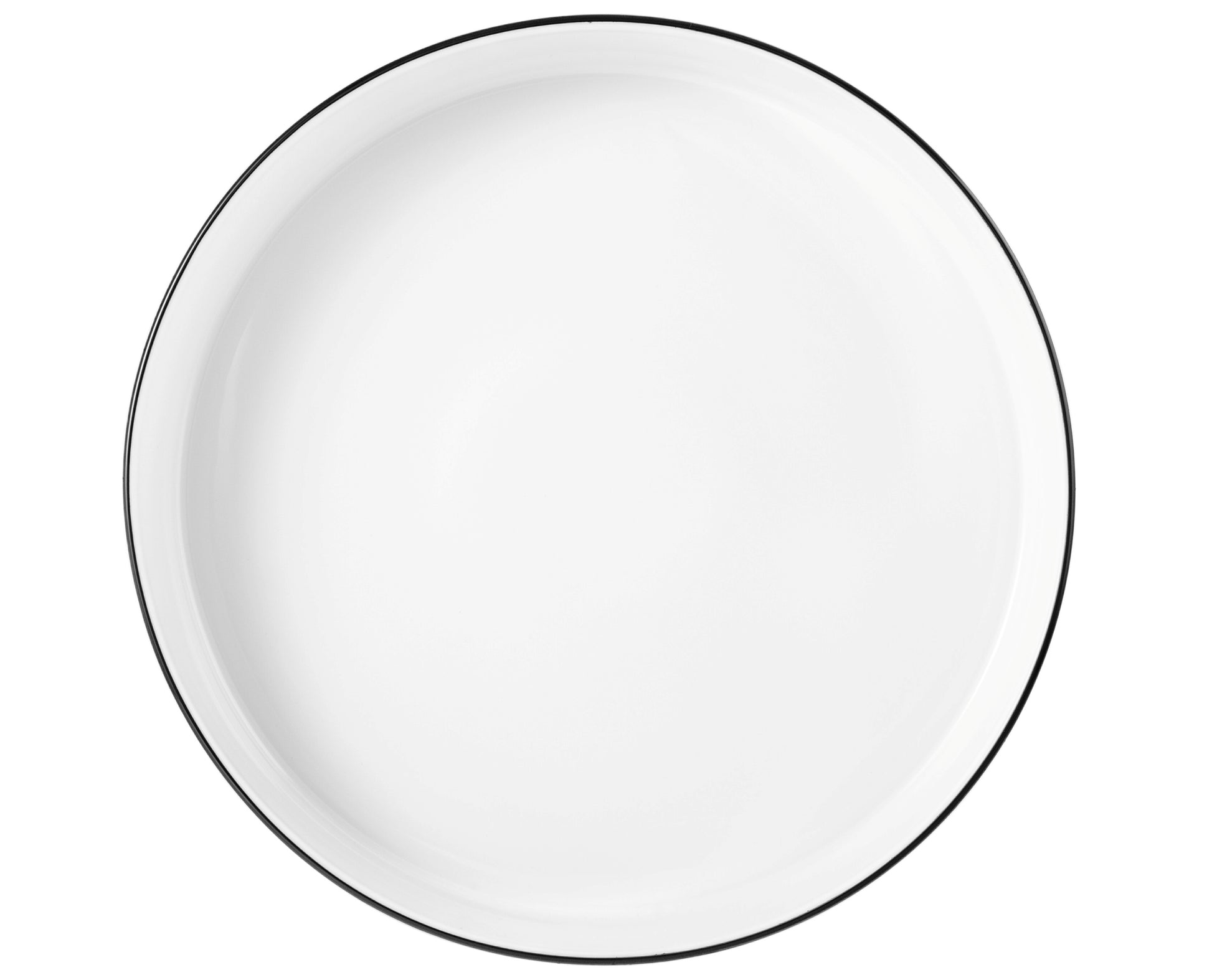 Weiße Schale, schlichtes Gastronomiegeschirr