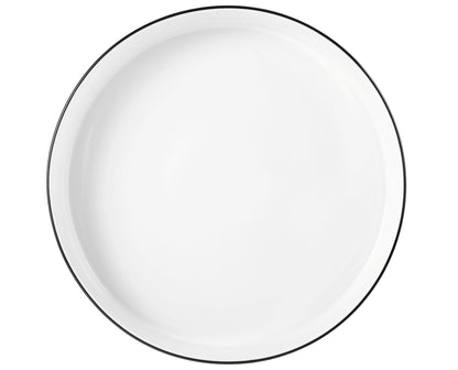 Weiße Schale, schlichtes Gastronomiegeschirr