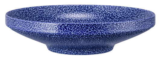 Blaue gesprenkelte Keramikschüssel