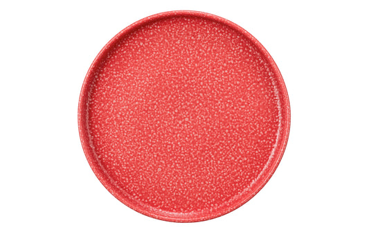 Rote Speiseteller für Gastronomie