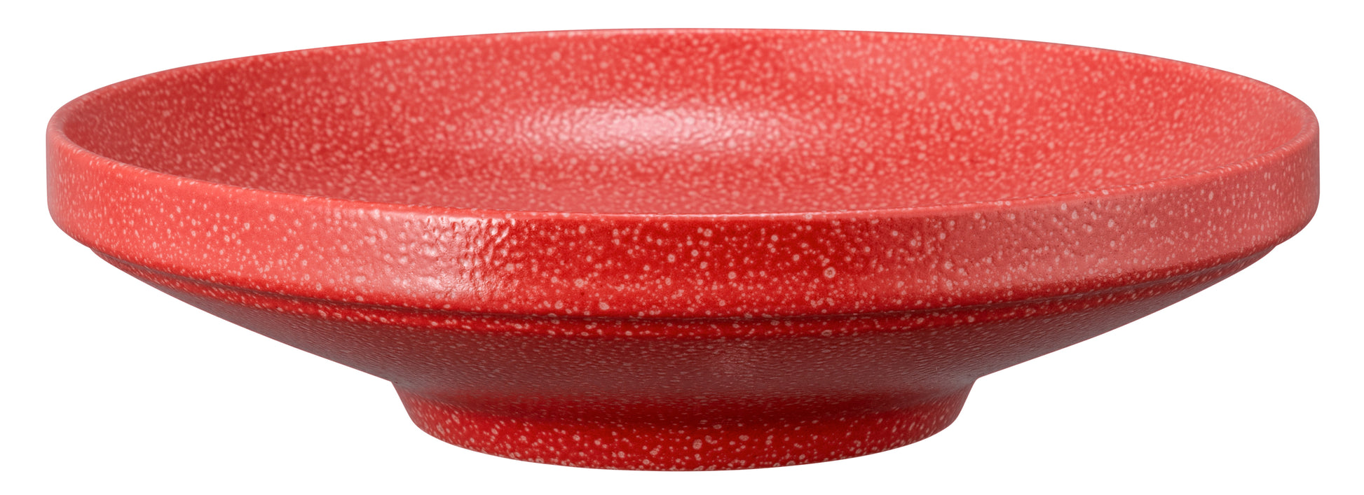 Rote Schale für Gastronomiezwecke