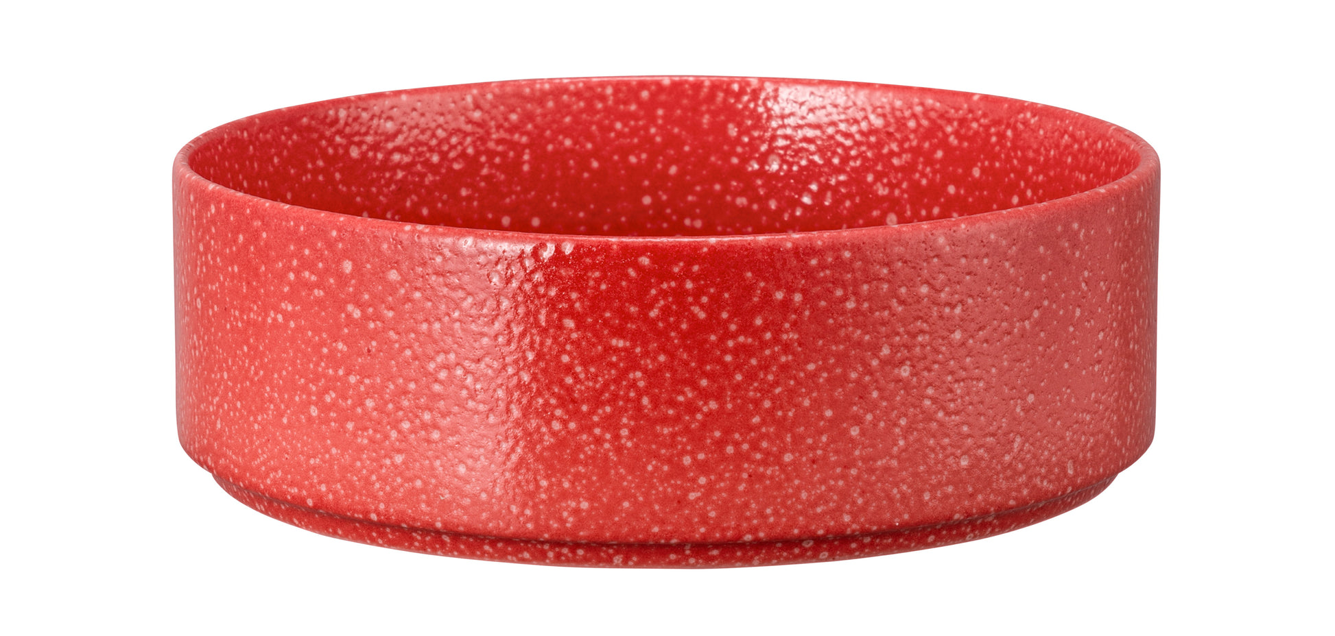 Rote, strukturierte Schale, Gastronomiebedarf