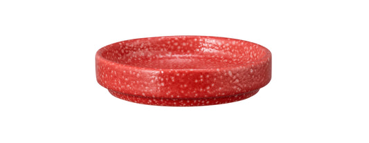 Rote Keramikschale für Gastronomie