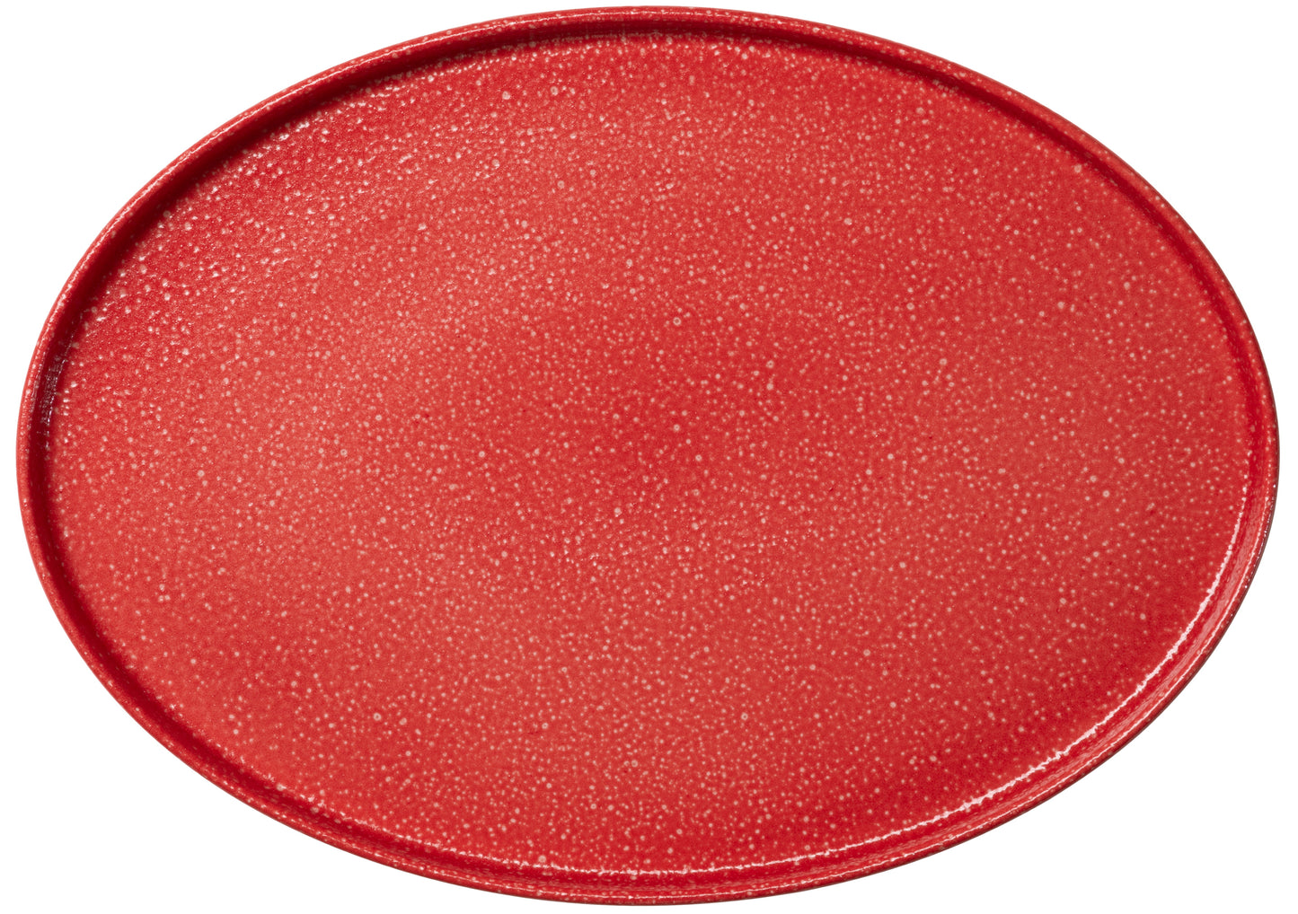 Rotes Tablett, leer, Gastronomiebedarf