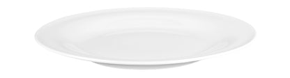 Leerer weißer Gastronomie-Teller, Porzellan