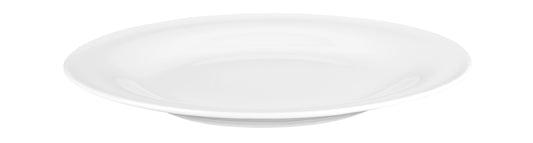 Leerer weißer Gastronomie-Teller, Porzellan