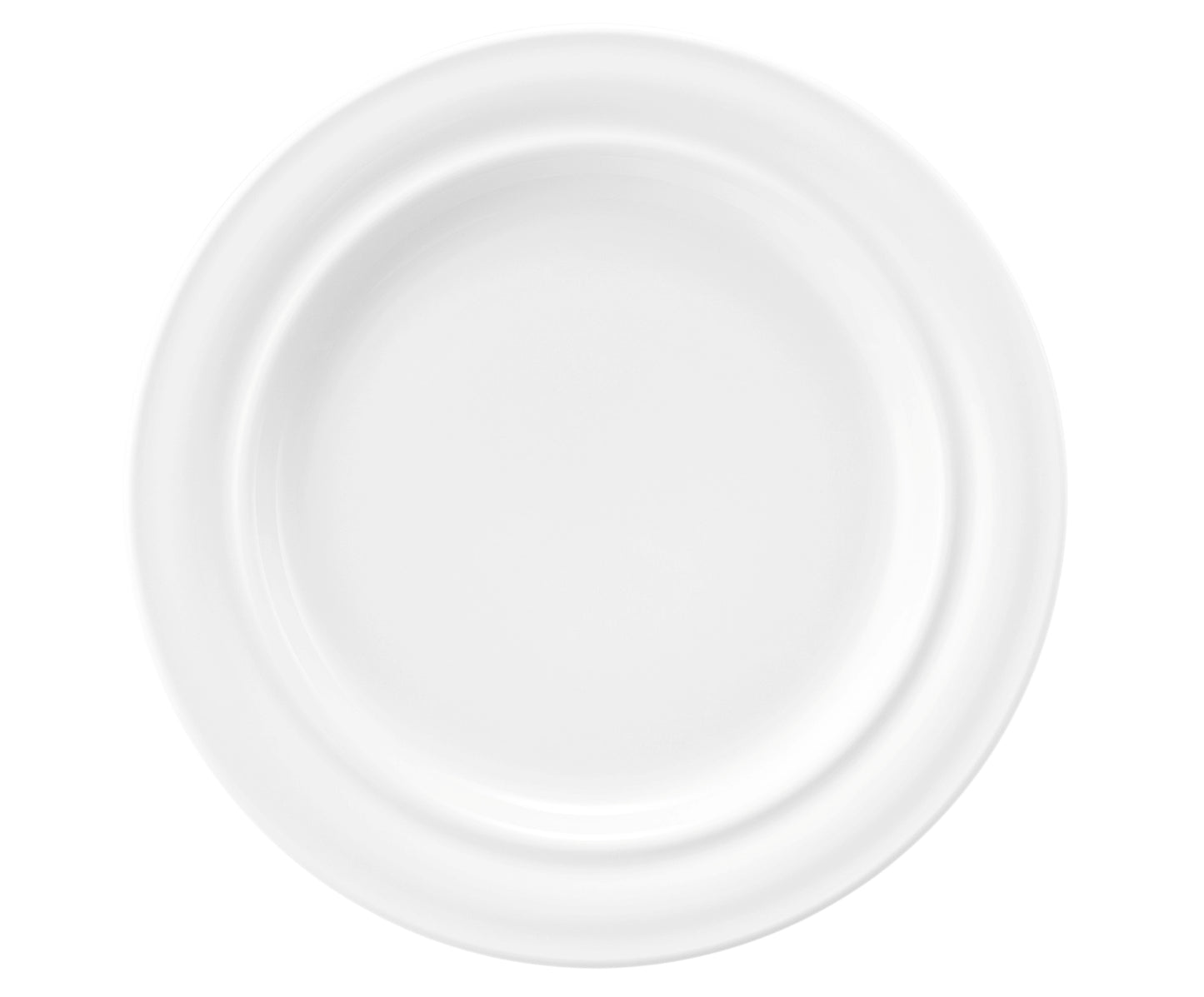 Weißer flacher Teller, Gastronomie