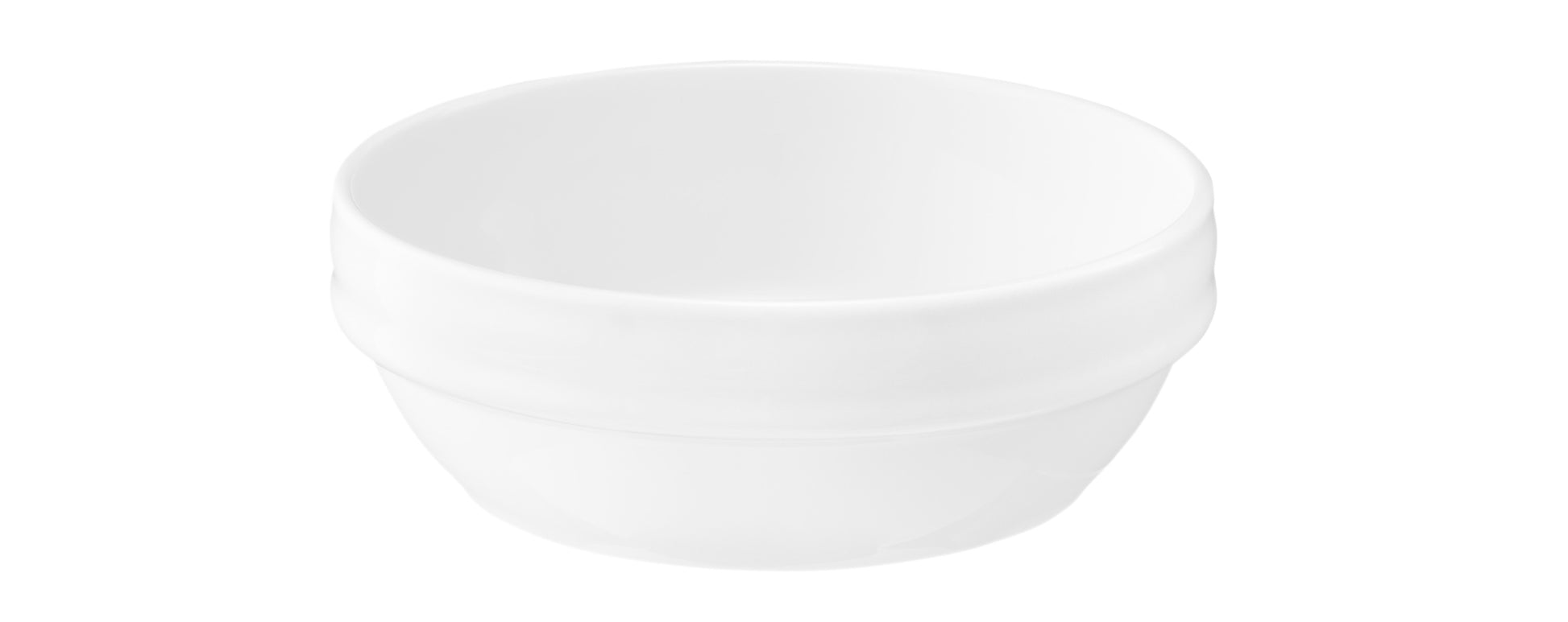 Weiße Porzellanschale, Gastronomiebedarf