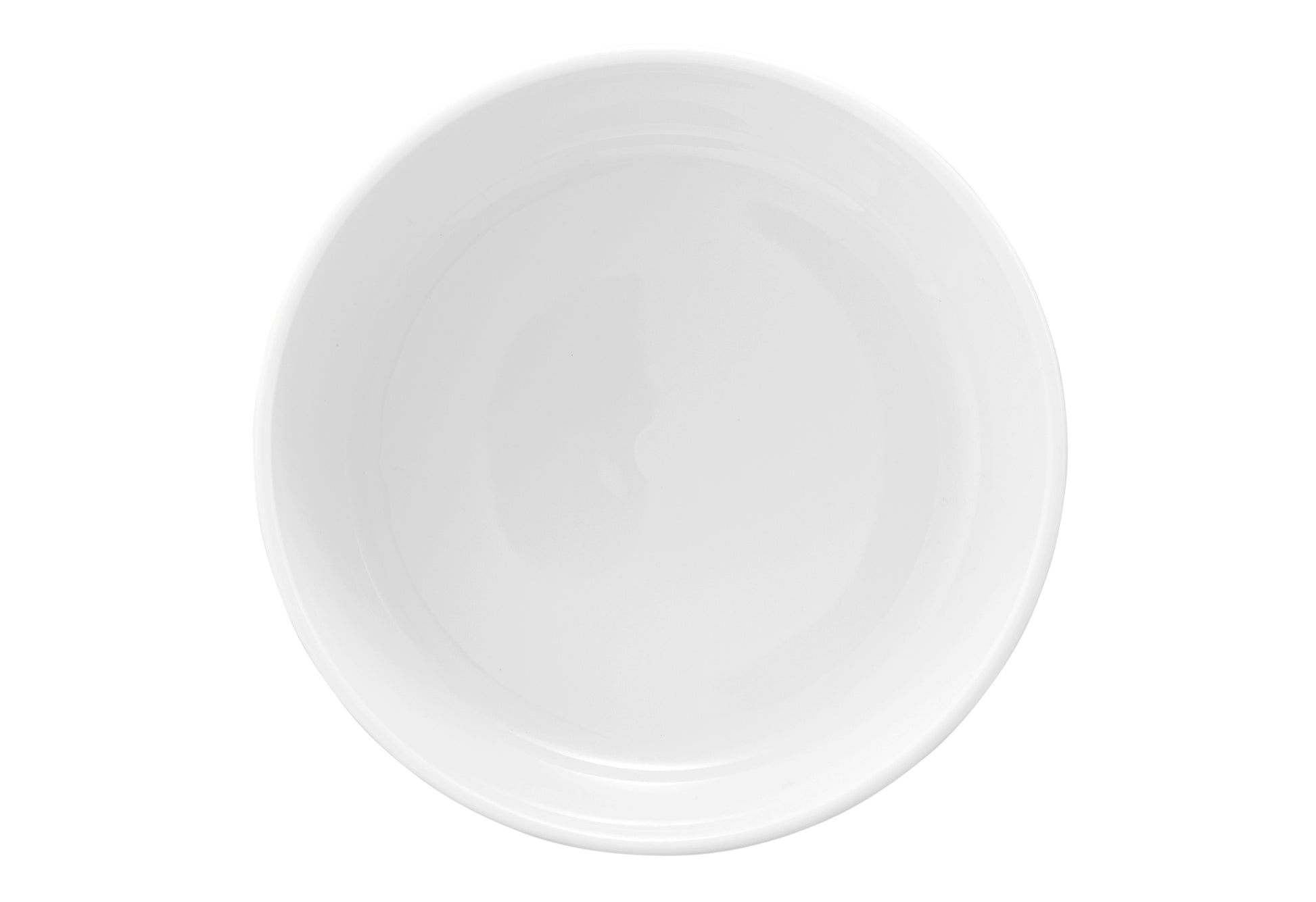 Weiße Schüssel für Gastronomie