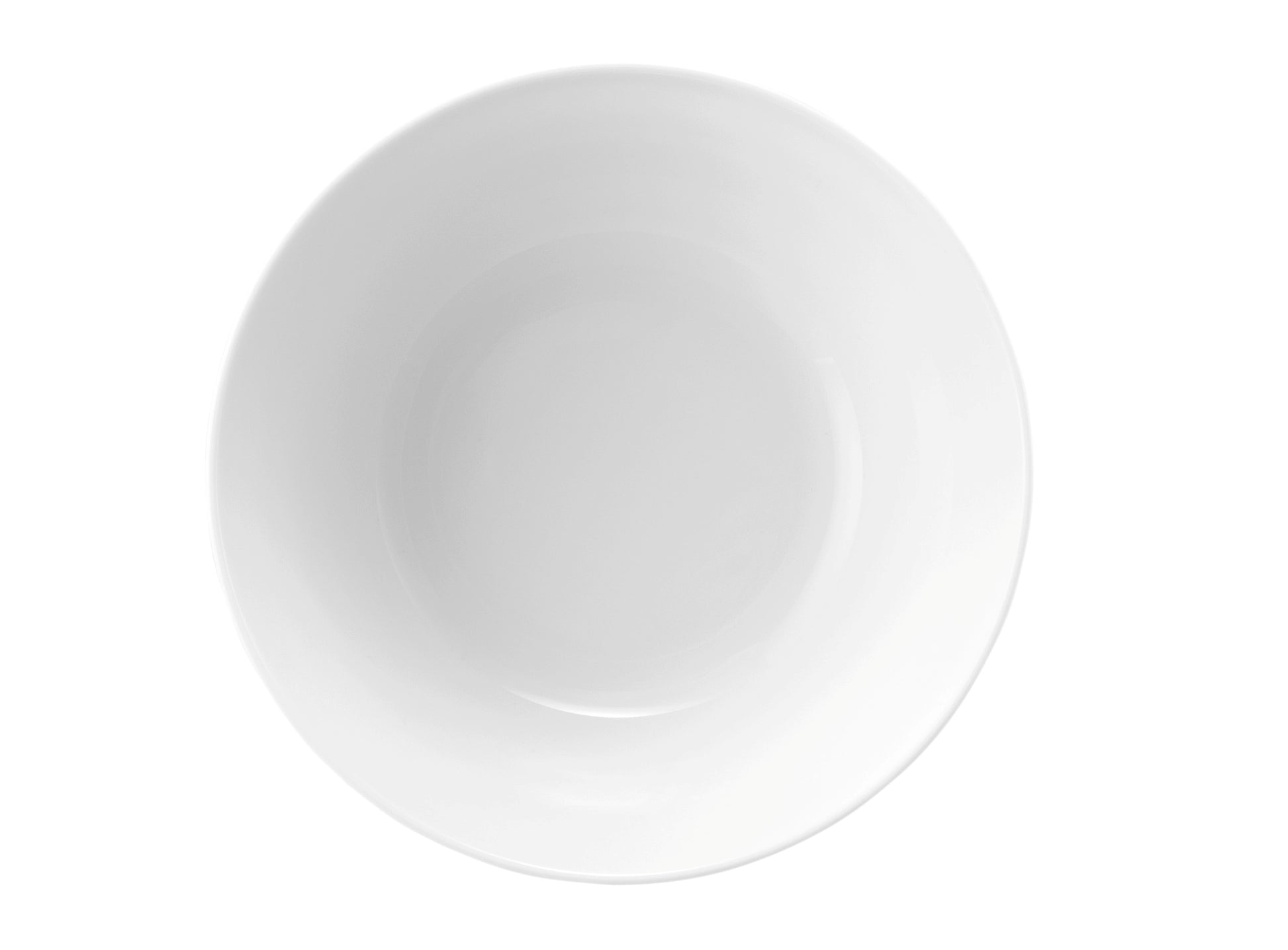 Weiße Schüssel für Gastronomiezwecke