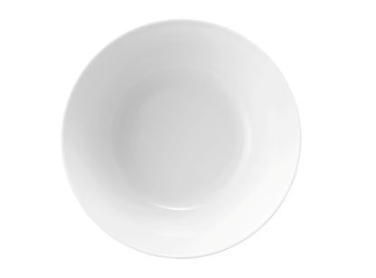 Weiße Schüssel für Gastronomiezwecke