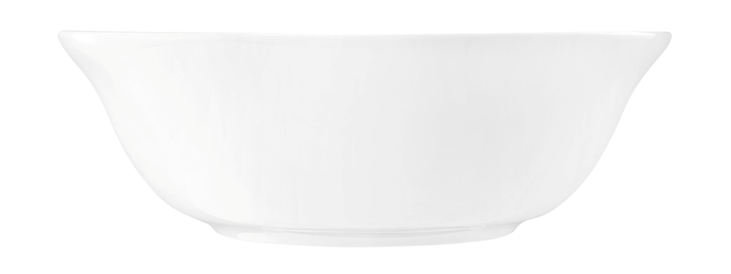 Weiße Schüssel für Gastronomie