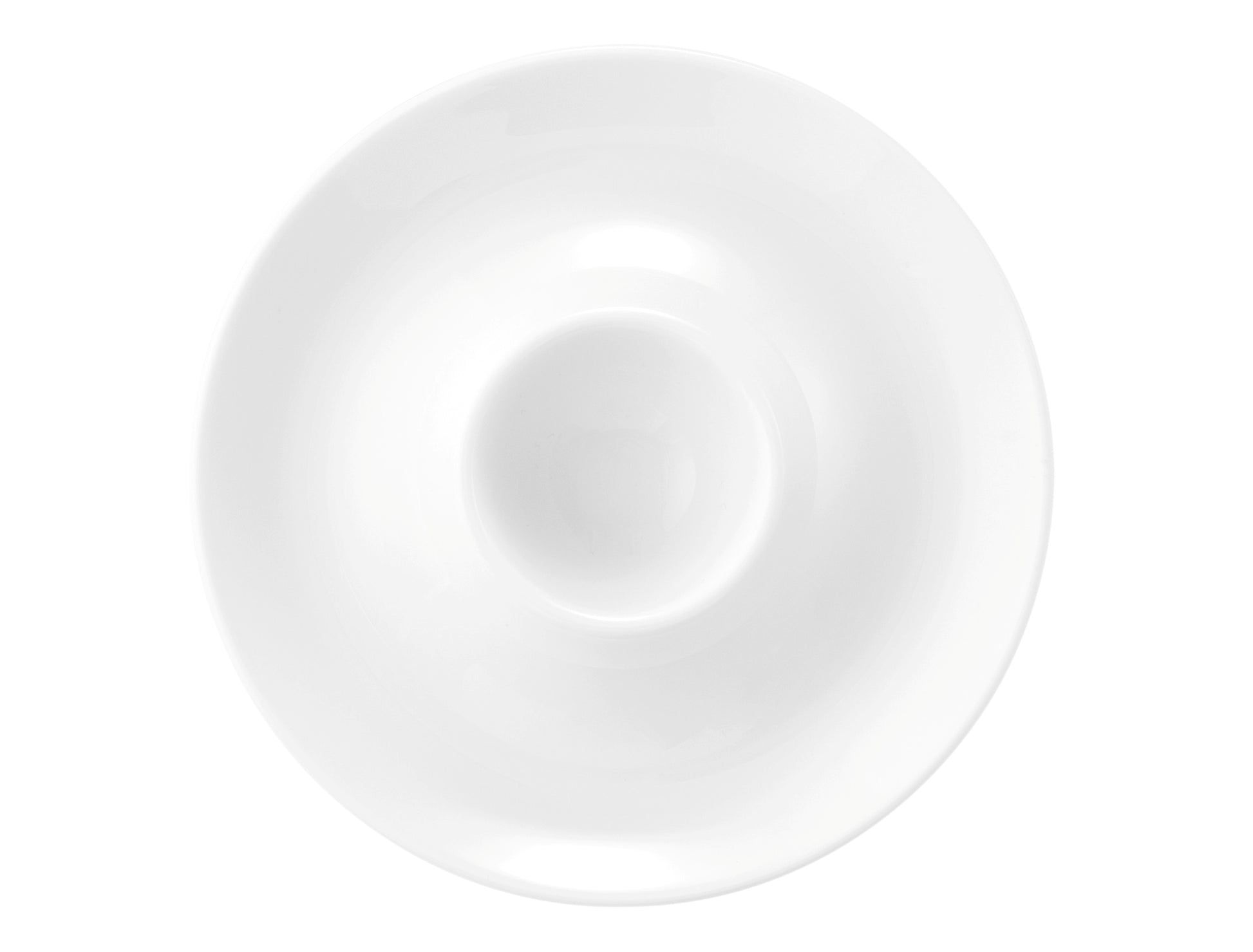 Weiße Porzellan-Servierplatte, B2B Gastronomie