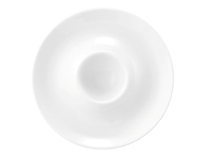 Weiße Porzellan-Servierplatte, B2B Gastronomie