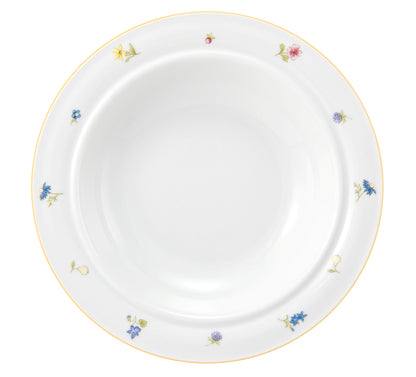 Porzellan-Schale mit Blumenmuster