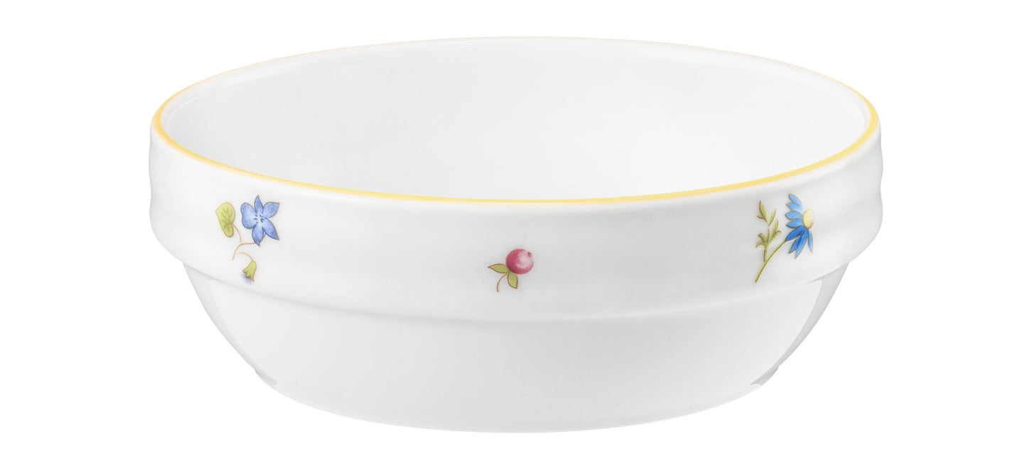 Porzellan-Schale mit Blumenmuster