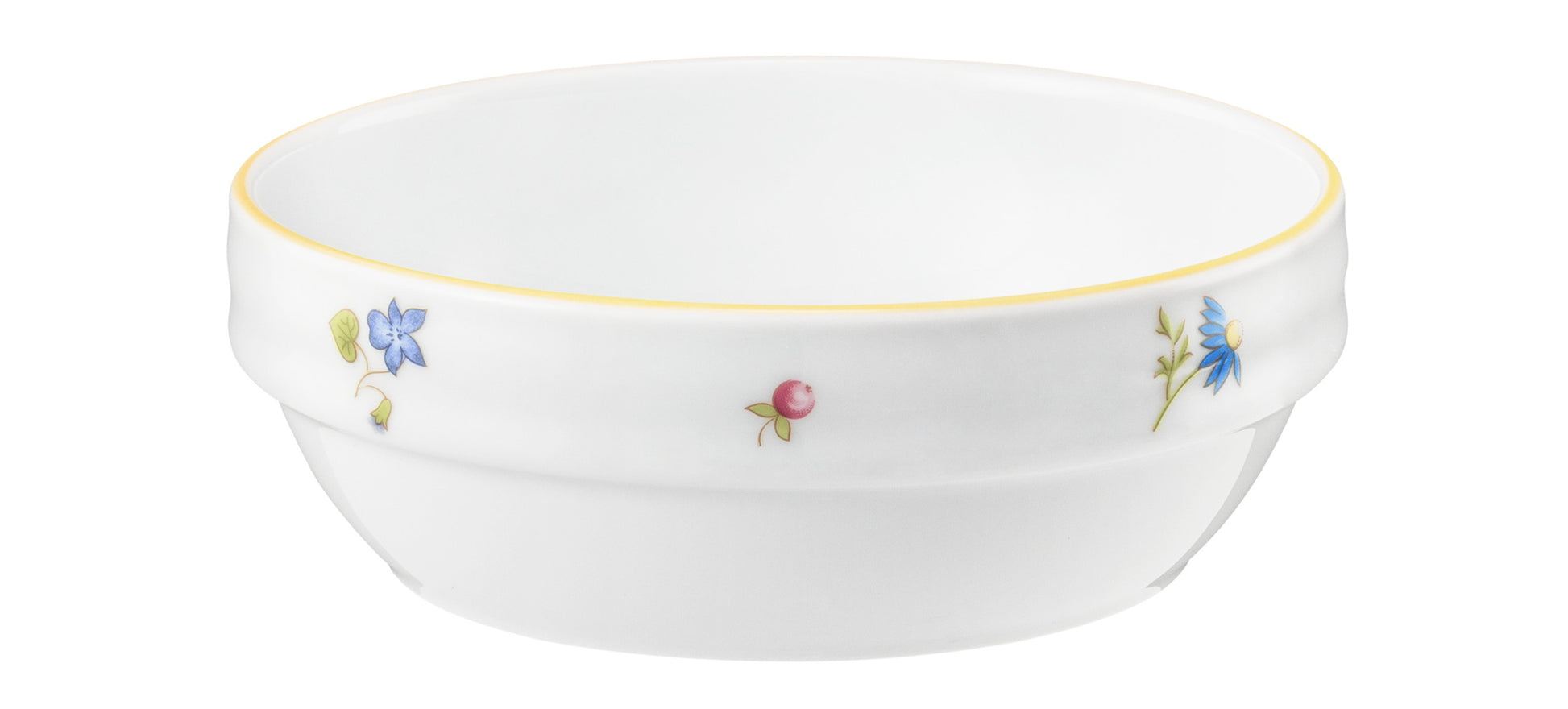Porzellan-Schale mit Blumenmuster