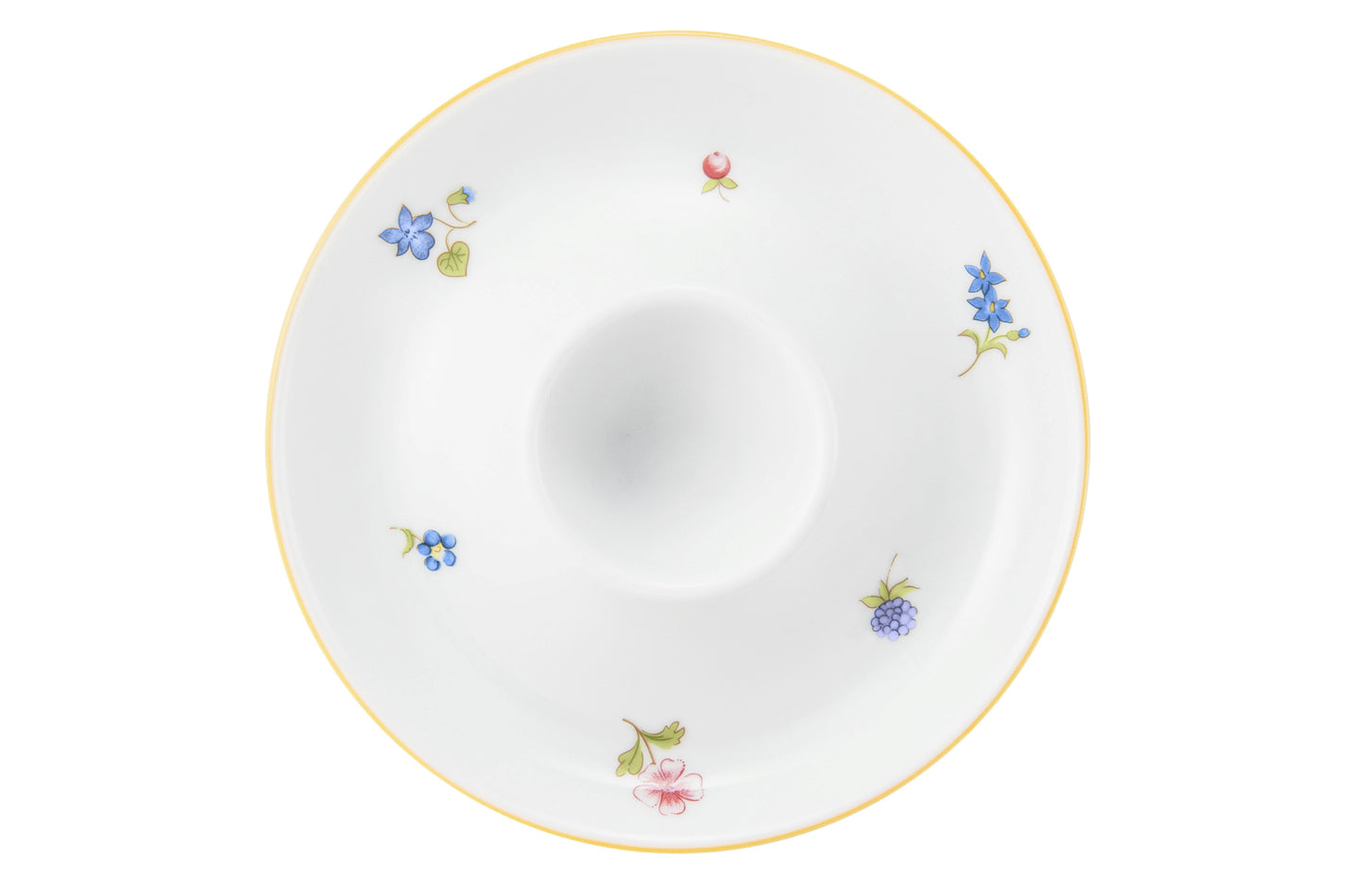 Porzellan-Servierschale mit Blumenmuster