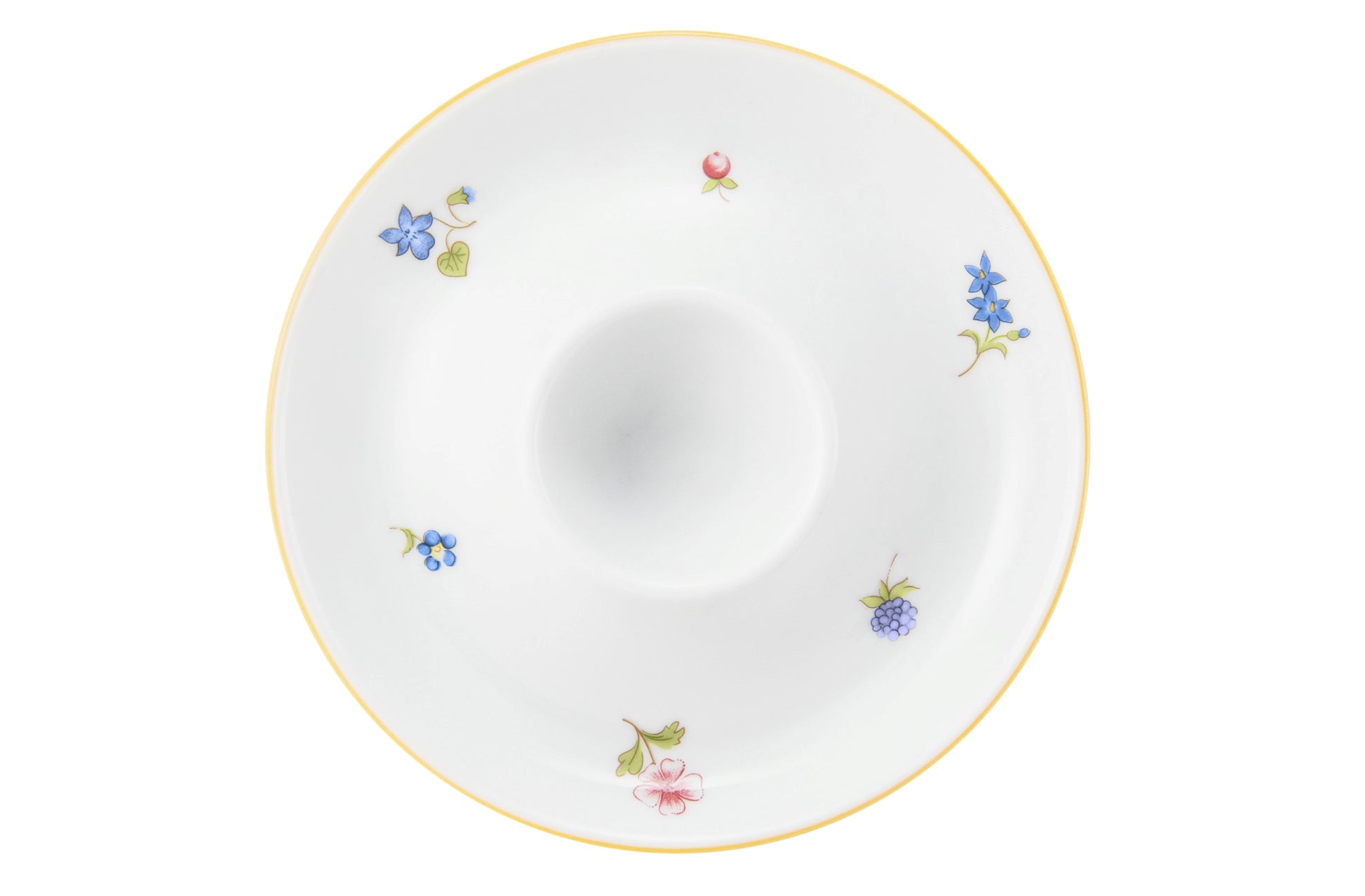 Porzellan-Servierschale mit Blumenmuster