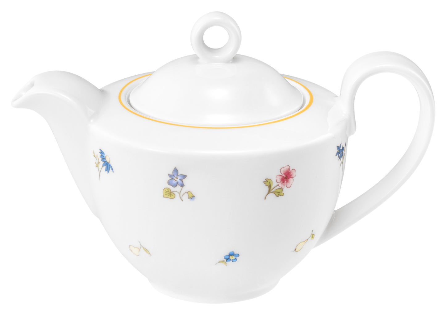Porzellan Teekanne mit Blumenmuster