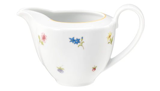 Porzellan-Kaffeekanne mit Blumenmuster