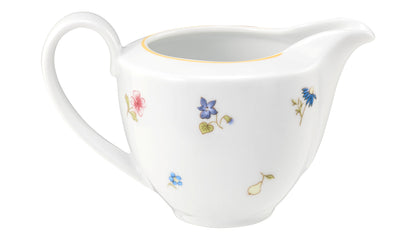 Porzellan-Kaffeekanne mit Blumenmuster
