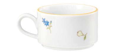 Porzellantasse mit Blumenmuster