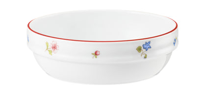 Bunte Porzellanschale mit Blumenmuster
