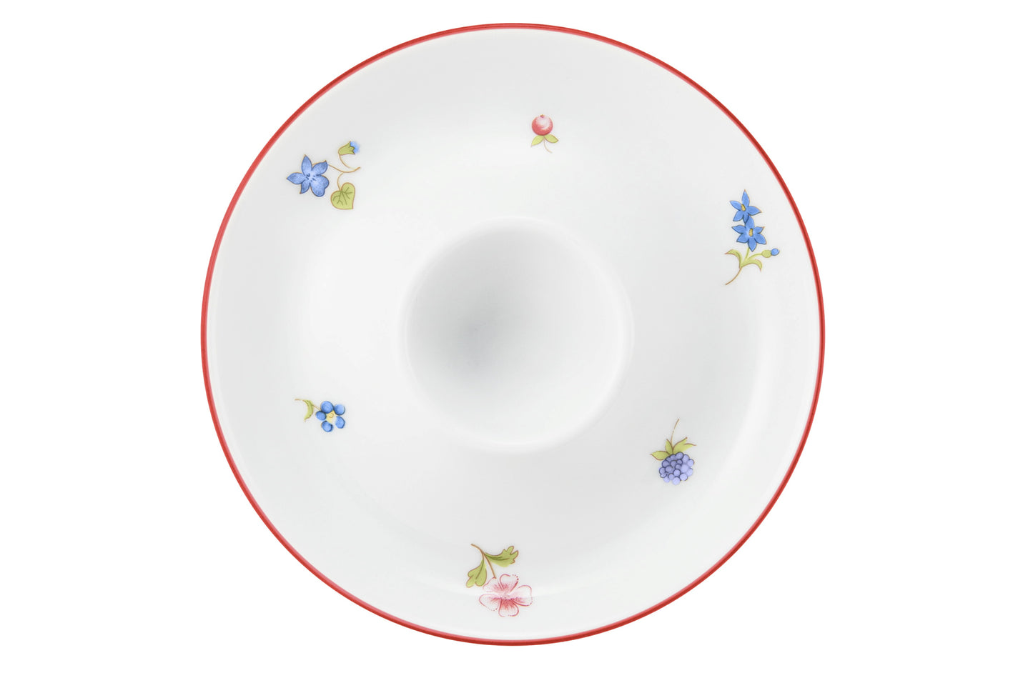 Porzellan-Schale mit Blumenmuster