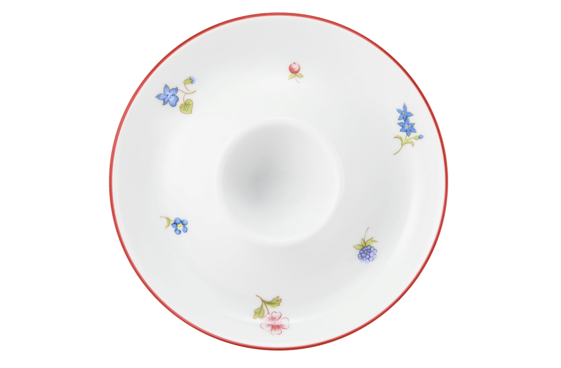 Porzellan-Schale mit Blumenmuster